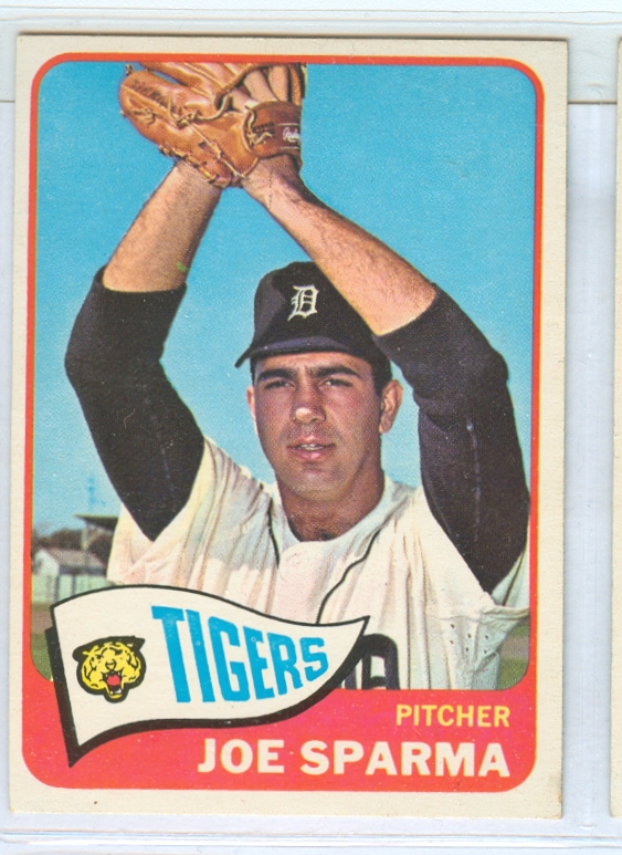 1965 Topps #587 Joe Sparma