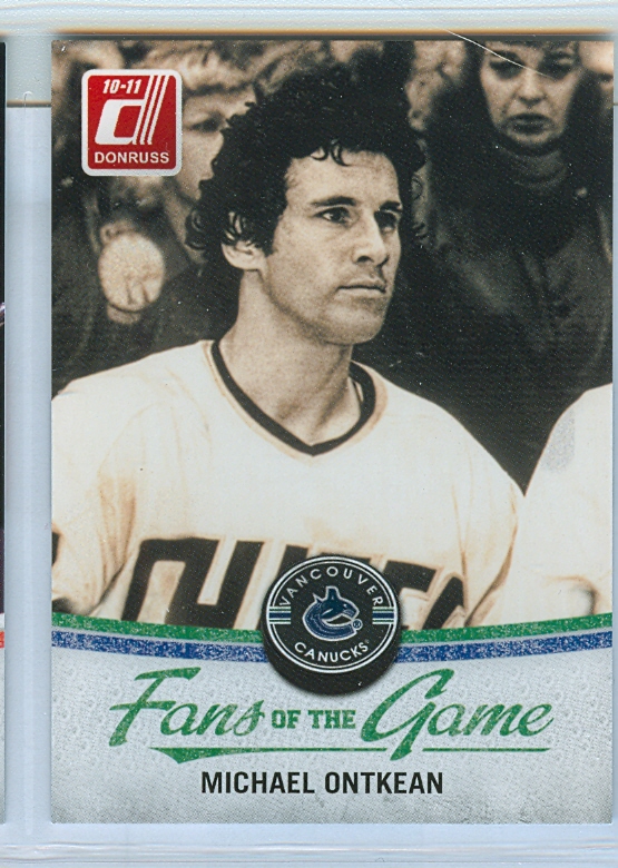 2010-11 Donruss Fans of the Game #4 Michael Ontkean
