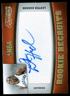 2009-10 Timeless Treasures Silver #145 Lester Hudson AU/10
