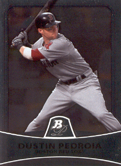 2010 Bowman Platinum #9 Dustin Pedroia