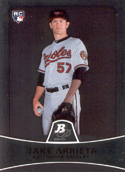 2010 Bowman Platinum #11 Jake Arrieta RC