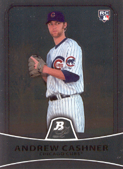 2010 Bowman Platinum #16 Andrew Cashner RC
