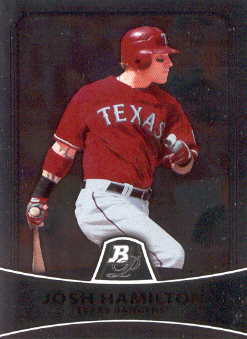 2010 Bowman Platinum #17 Josh Hamilton