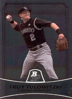 2010 Bowman Platinum #26 Troy Tulowitzki