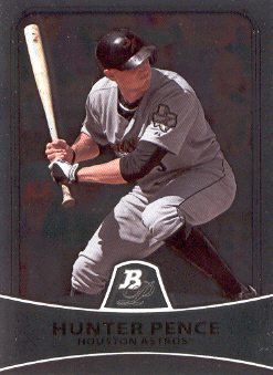 2010 Bowman Platinum #27 Hunter Pence