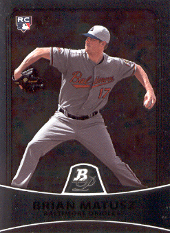2010 Bowman Platinum #31 Brian Matusz RC
