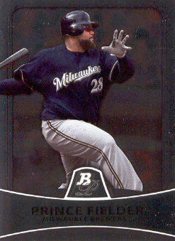 2010 Bowman Platinum #33 Prince Fielder