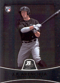 2010 Bowman Platinum #34 J.P. Arencibia RC