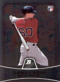 2010 Bowman Platinum #42 Daniel Nava RC