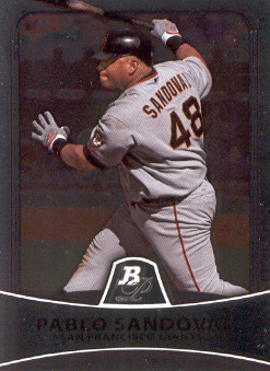 2010 Bowman Platinum #45 Pablo Sandoval