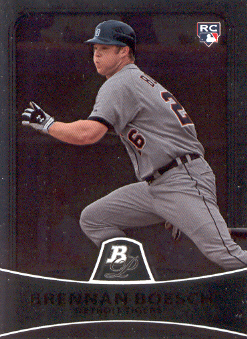 2010 Bowman Platinum #50 Brennan Boesch RC