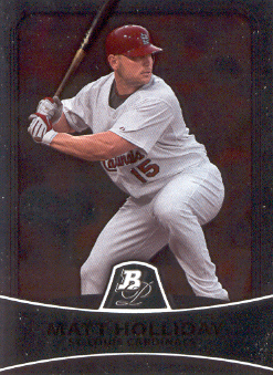 2010 Bowman Platinum #52 Matt Holliday