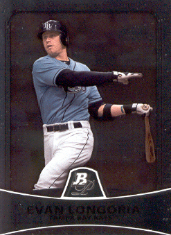 2010 Bowman Platinum #53 Evan Longoria