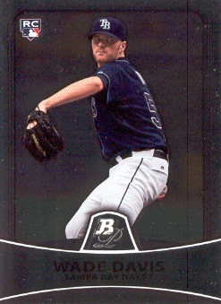 2010 Bowman Platinum #55 Wade Davis (RC)
