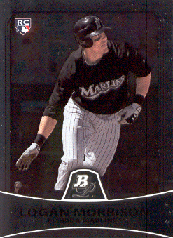 2010 Bowman Platinum #61 Logan Morrison RC