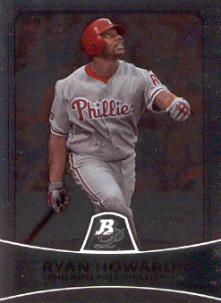 2010 Bowman Platinum #62 Ryan Howard