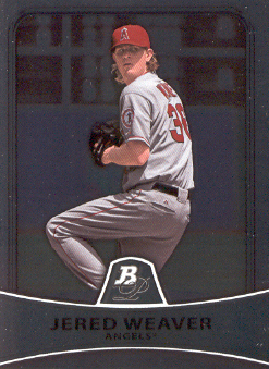 2010 Bowman Platinum #71 Jered Weaver