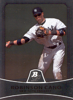 2010 Bowman Platinum #72 Robinson Cano