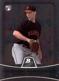 2010 Bowman Platinum #73 Madison Bumgarner RC