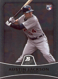 2010 Bowman Platinum #79 Austin Jackson RC