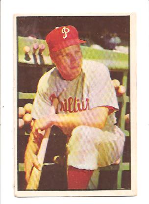 1953 Bowman Color #10 Richie Ashburn