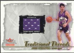 2000-01 Fleer Glossy Traditional Threads John Stockton