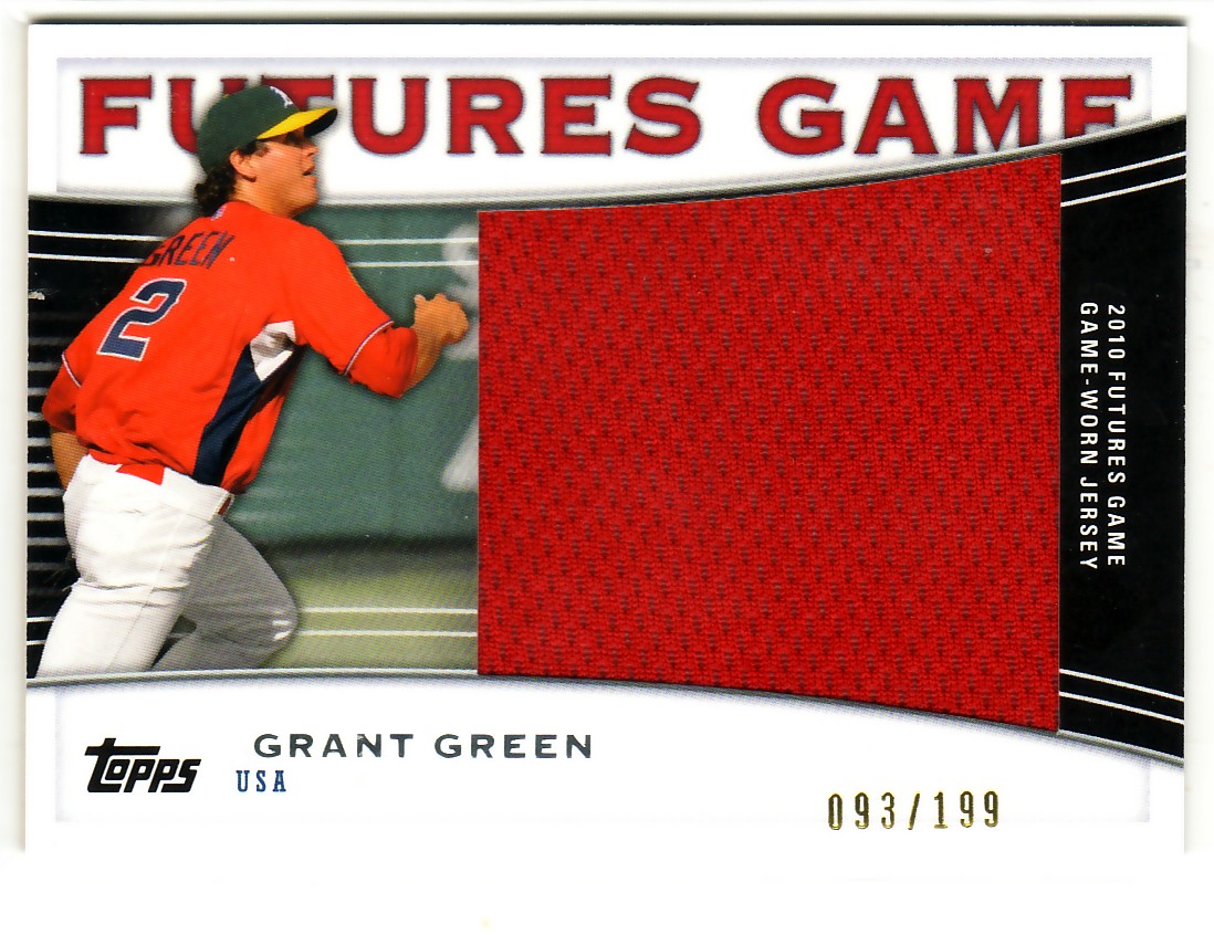 2010 Topps Pro Debut Futures Game Jersey #GG Grant Green S2