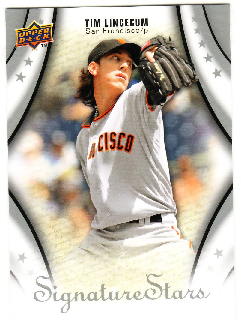 2009 Upper Deck Signature Stars #95 Tim Lincecum