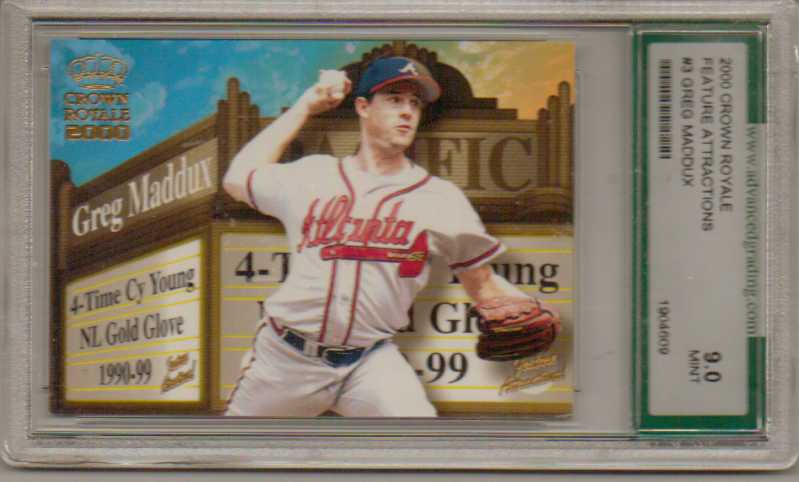 2000 Crown Royale Feature Attractions #3 Greg Maddux