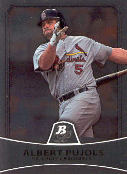 2010 Bowman Platinum #5 Albert Pujols