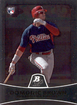2010 Bowman Platinum #6 Domonic Brown RC
