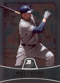 2010 Bowman Platinum #13 Matt Kemp
