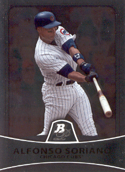 2010 Bowman Platinum #22 Alfonso Soriano