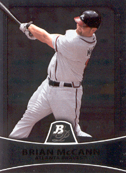 2010 Bowman Platinum #25 Brian McCann