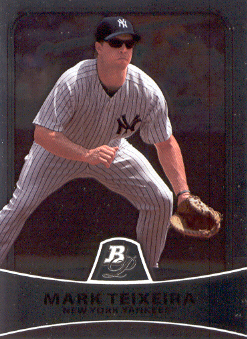 2010 Bowman Platinum #36 Mark Teixeira