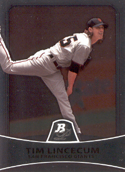 2010 Bowman Platinum #38 Tim Lincecum