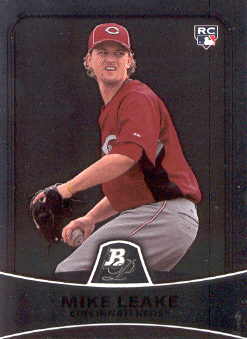 2010 Bowman Platinum #47 Mike Leake RC