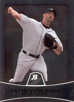 2010 Bowman Platinum #51 Justin Verlander