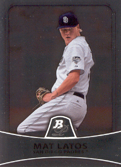 2010 Bowman Platinum #60 Mat Latos