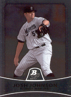 2010 Bowman Platinum #68 Josh Johnson