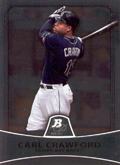2010 Bowman Platinum #76 Carl Crawford