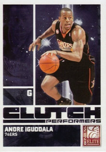 2009-10 Donruss Elite Clutch Performers #9 Andre Iguodala