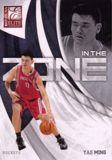 2009-10 Donruss Elite In the Zone #7 Yao Ming