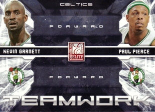 2009-10 Donruss Elite Teamwork Combos #2 Kevin Garnett/Paul Pierce