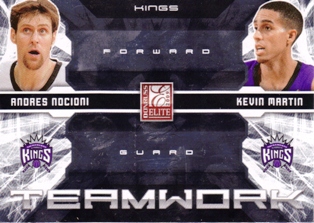 2009-10 Donruss Elite Teamwork Combos #26 Andres Nocioni/Kevin Martin