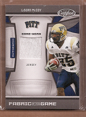 2009 Certified Fabric of the Game College #14 LeSean McCoy/100