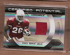 2009 Certified Certified Potential Materials #22 Chris Wells