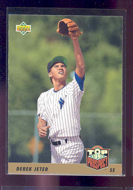 1993 Upper Deck #449 Derek Jeter Yankess rc Rookie Card NM-MT (01)
