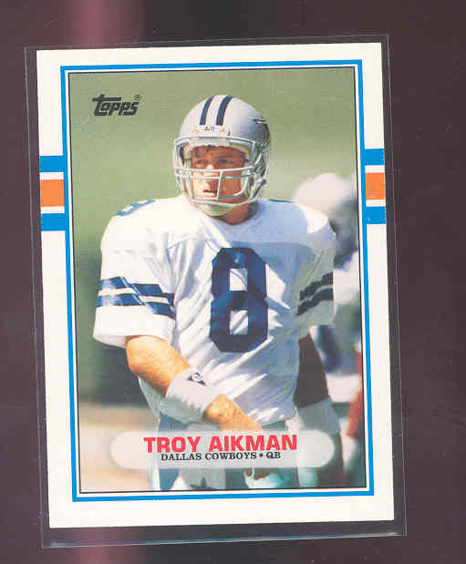 1989 Topps Traded #70T Troy Aikman rc Rookie Card NM-MT (01) 