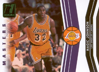 2010-11 Donruss Masters Die Cuts Emerald #1 Magic Johnson